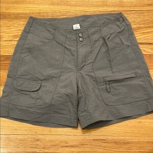 Gray Cargo Shorts